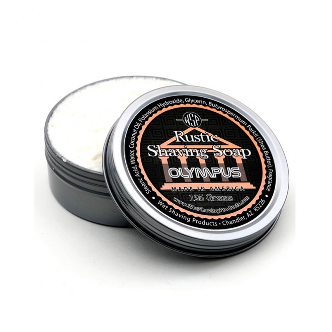 Мыло для бритья WSP Rustic Shaving Soap Olympus 125 г Мыло для бритья WSP Rustic Shaving Soap Olympus 125 г