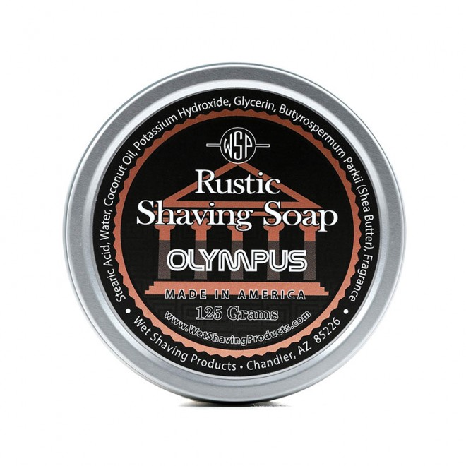 Мыло для бритья WSP Rustic Shaving Soap Olympus 125 г Мыло для бритья WSP Rustic Shaving Soap Olympus 125 г