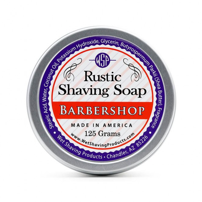 Мыло Для Бритья Wsp Rustic Shaving Soap Barbershop 125 Г