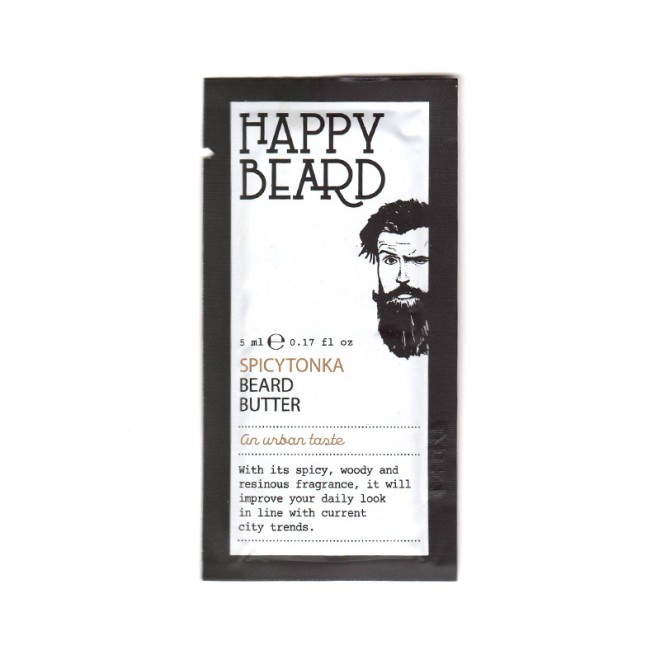Тестер бальзама-масла для бороды Happy Beard Spicytonka Beard Butter 5 мл