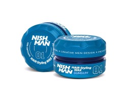 Воск Для Стилизации Волос Nishman Hair Wax 01 Gum Gum 150 мл