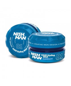 Віск Для Стилізації Волосся Nishman Hair Wax 01 Gum Gum 150 мл