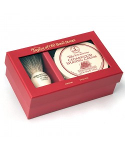 Подарунковий набір для гоління Taylor of Old Bond Street Shaving Brush & Cedarwood Shaving Cream 150 гр