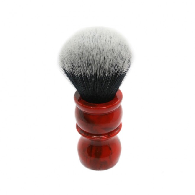 Помазок для гоління Yaqi Brush Red Marble Handle R1735-24
