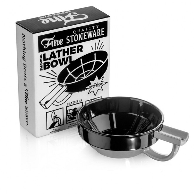 Чаша для гоління Fine Lather Bowl - Black/Gray