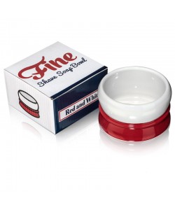 Чаша для зберігання мила Fine Soap Bowl - Red & White