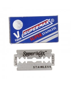 Леза Super-Max Super Stainless DE Razor Blades 10 шт