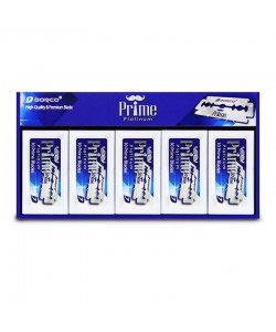 Леза Dorco Prime Platinum DE Razor Blades 100 шт