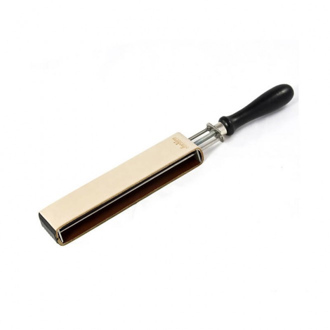 Кожаный Двусторонний Ремень Для Правки Бритв Timor Solingen 56 J Кожаный Двусторонний Ремень Для Правки Бритв Timor Solingen 56 J