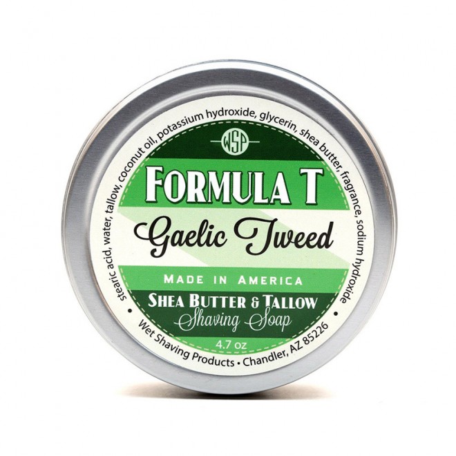 Мыло Для Бритья Wsp Formula T Shaving Soap Gaelic Tweed 125 г