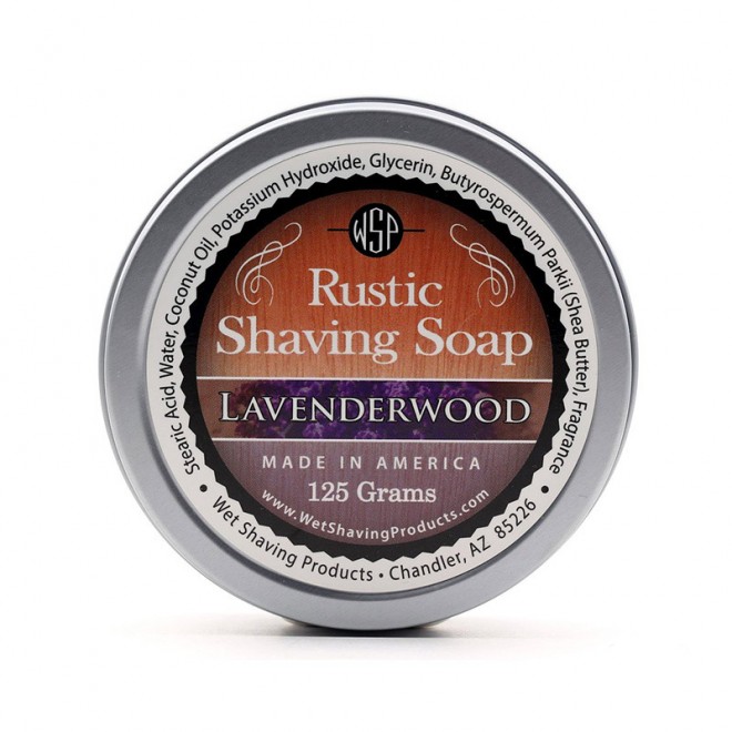 Мило Для Гоління Wsp Rustic Shaving Soap Lavender Wood 125 г
