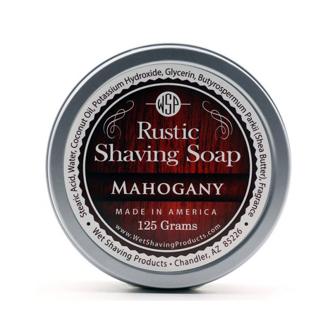 Мыло Для Бритья Wsp Rustic Shaving Soap Mahogany 125 г