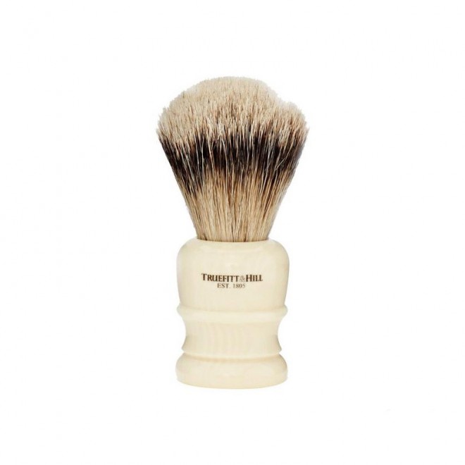 Помазок Для Бритья Truefitt & Hill Wellington Faux Ivory Super Badger Brush