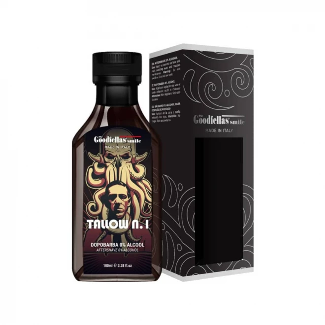 Лосьйон після гоління без спирту The Goodfellas Smile Tallow №1 100 мл – ніжне заспокоєння шкіри та квітково-мускусний аромат весняного лугу