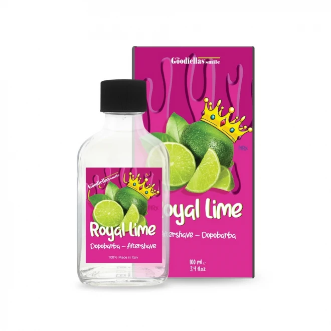 Лосьйон після гоління The Goodfellas Smile Royal Lime 100 мл – цитрусово‑лаймовий aftershave з ментолом | лимон, лайм, неролі, м’ята, петитгрейн