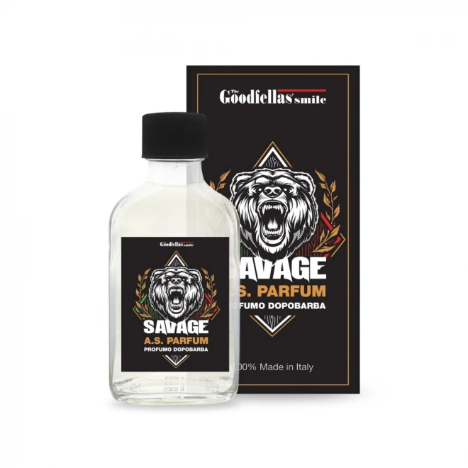 Лосьйон після гоління The Goodfellas Smile Savage 100 мл – парфумований aftershave з квітково‑амберним ароматом | висока концентрація, ментол, стійкий шлейф