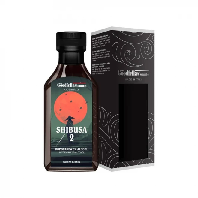 Лосьйон після гоління без спирту The Goodfellas Smile Shibusa 2 100 мл – заспокійливий догляд та стійкий аромат для чутливої шкіри