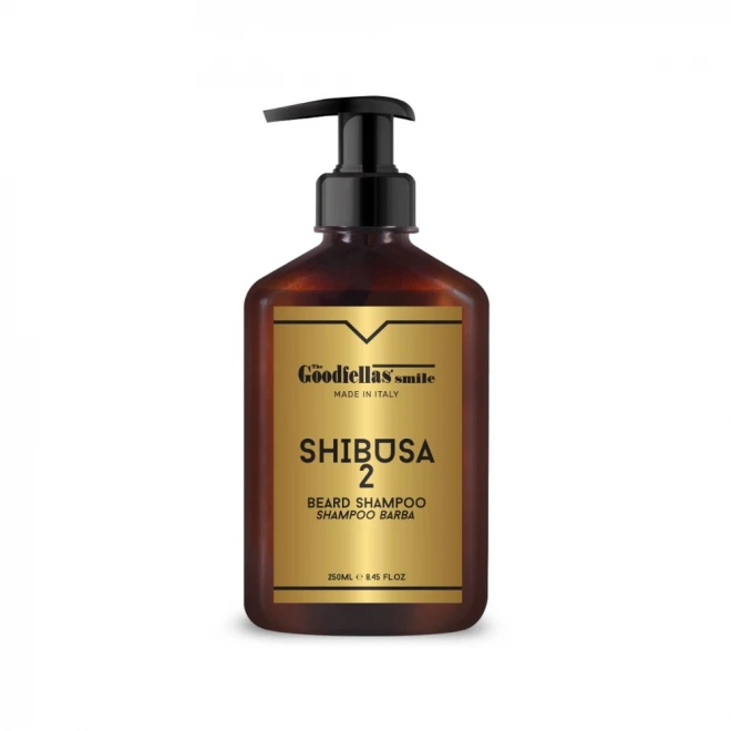 Шампунь для бороди The Goodfellas Smile Shibusa 2 250 мл – глибоке очищення без пересушування, менше свербіння, теплий солодкий аромат