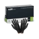 Нітрилові рукавички easyCARE Nitrile Black, чорні, без пудри, нестерильні (100 шт./уп.) розмір L – професійний захист рук у медицині, б’юті та промисловості