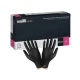 Нітрилові рукавички easyCARE Nitrile Black, чорні, без пудри (100 шт./уп.) розмір S – професійні одноразові рукавички для захисту рук у медицині, косметології та б’юті-сфері
