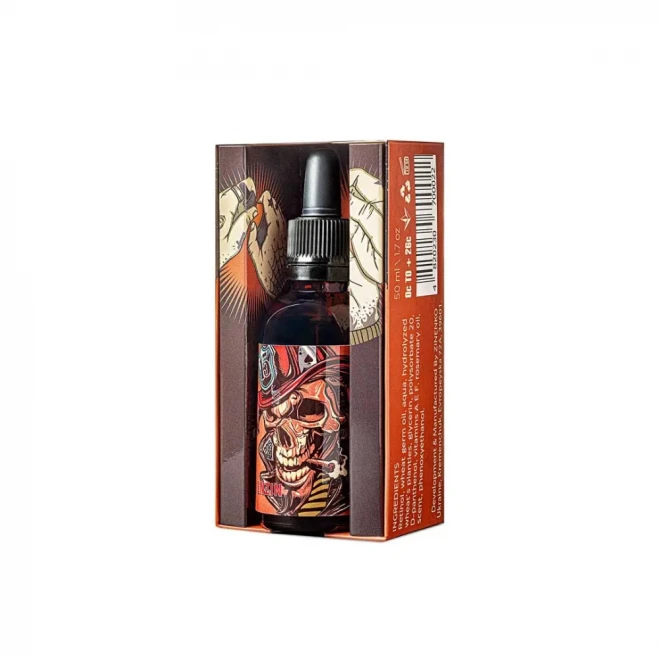 Олія-кондиціонер для бороди Scissor Hands Benzin 100 мл — інтенсивне пом’якшення, захист та тонізуючий аромат