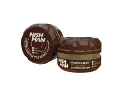 Бальзам для бороди Nishman beard & mustache styling balm 100 мл