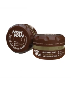 Бальзам для бороди Nishman beard & mustache styling balm 100 мл