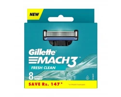 Касети Для Гоління Gillette Mach 3 - 8 шт