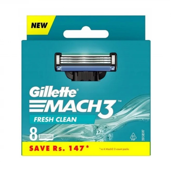 Касети Для Гоління Gillette Mach 3 - 8 шт