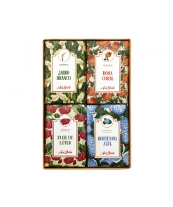 Набор мыла Ach. Brito Flores Soap Box  4 x 75 г