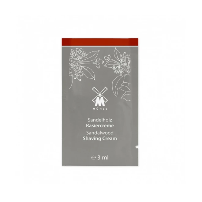 Тестер крему для гоління Muhle Sandalwood Shaving Cream 3 мл