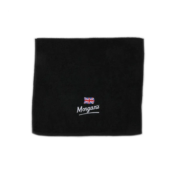 Рушник для гоління Morgan's Embroidered Large Black Towel