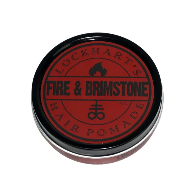 Помада для стилізації волосся Lockhart's Fire & Brimstone Medium Hold Pomade 113 гр