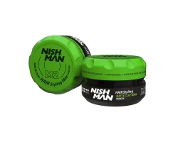 Матова глина для стилізації волосся Nishman Hair Matte Clay M2 100 мл