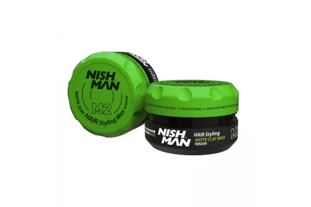 Матова глина для стилізації волосся Nishman Hair Matte Clay M2 100 мл