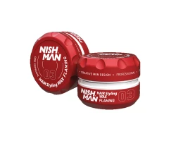 Віск для стилізації волосся Nishman Hair Styling Wax 03 Flaming 150 мл