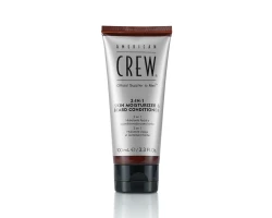 Живильний крем для обличчя та бороди American Crew 2 in 1 skin moisturiser & beard conditioner 100 мл