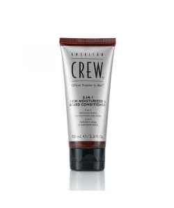 Питательный крем для лица и бороды American Crew 2 in 1 skin moisturiser & beard conditioner 100 мл
