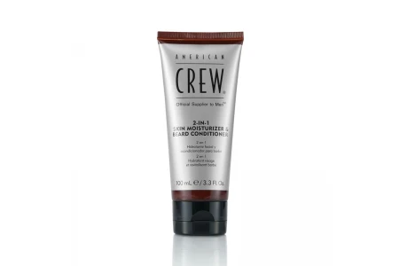 Живильний крем для обличчя та бороди American Crew 2 in 1 skin moisturiser & beard conditioner 100 мл