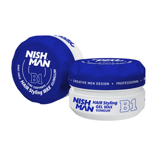 Віск-гель для стилізації волосся Nishman Gel Aqua Wax Gum Gum B1 150 мл