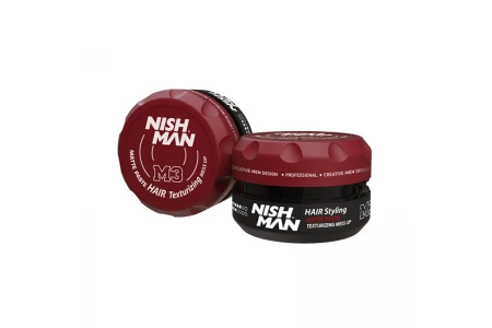 Матова паста для стилізації волосся Nishman Hair Texturizing Mess UP M3 100 мл
