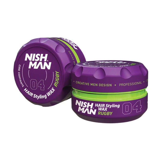 Віск для стилізації волосся Nishman Hair Styling Wax Rugby 04 150 мл