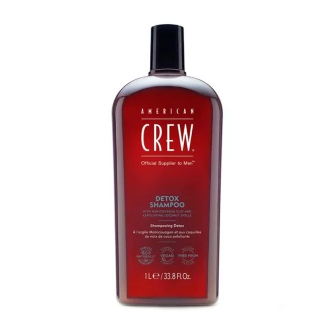 Шампунь очищаючий з пілінгом American Crew Detox Shampoo 1000 мл