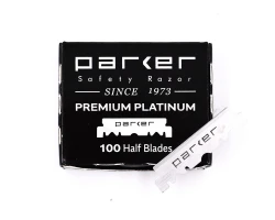 Леза Parker Premium Platinum половинки 100 шт