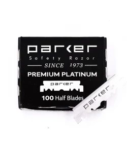 Леза Parker Premium Platinum половинки 100 шт