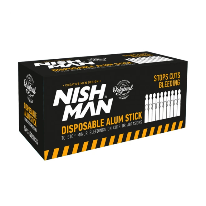 Набір паличок від порізів Nishman Disposable Alum Stick 24 х 20