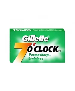 Лезвия Gillette 7 O'Clock Permasharp Stainless 10 шт