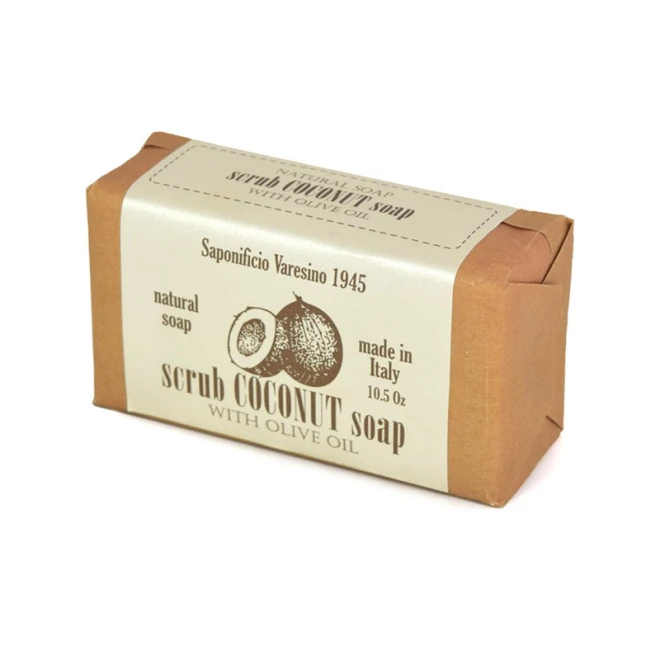 Мило туалетне Saponificio Varesino Coconut & Olive Oil Natural Soap 300 г