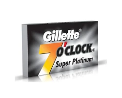 Леза Gillette 7 O'Clock Super Platinum 5 шт