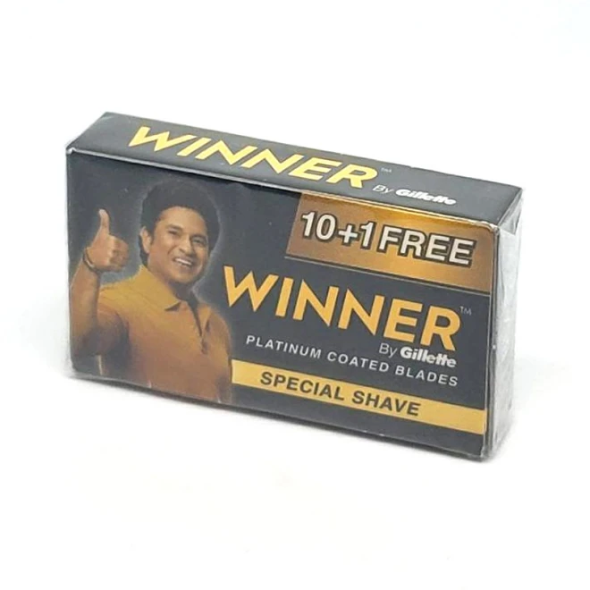 Леза Gillette Winner Platinum Coated Blades 11 шт